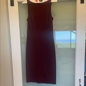 MM Lafleur Rich Burgundy Midi Dress
